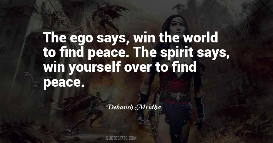 Peace Over Quotes #210990