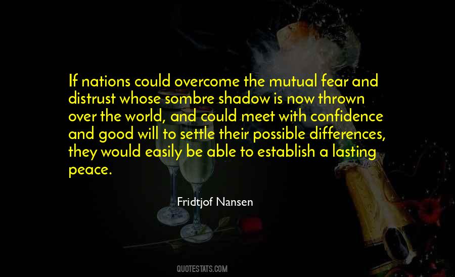 Peace Over Quotes #326041