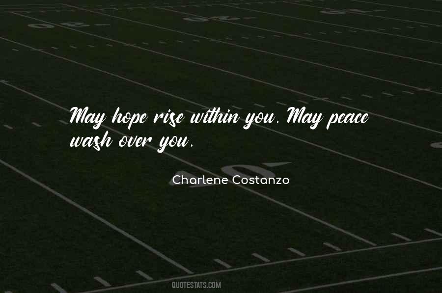 Peace Over Quotes #414790