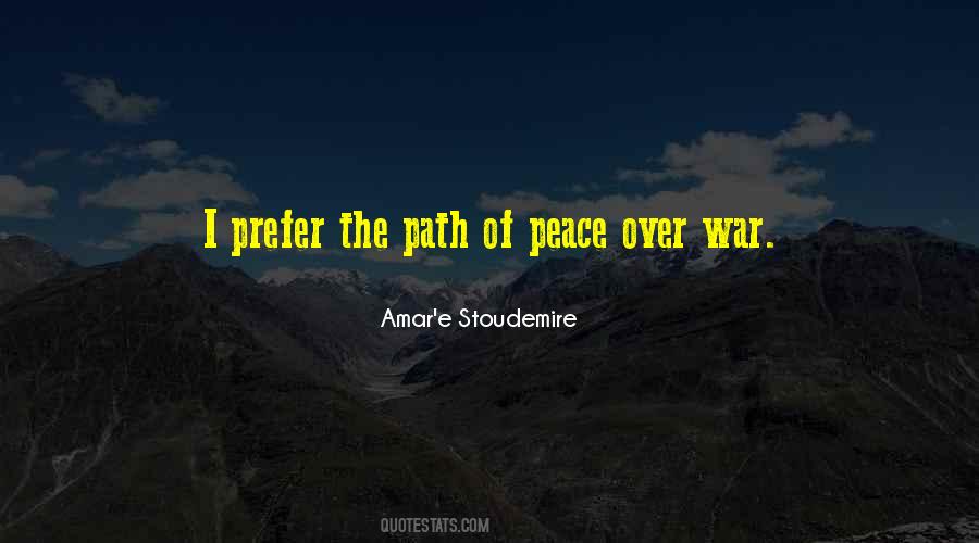 Peace Over Quotes #945315