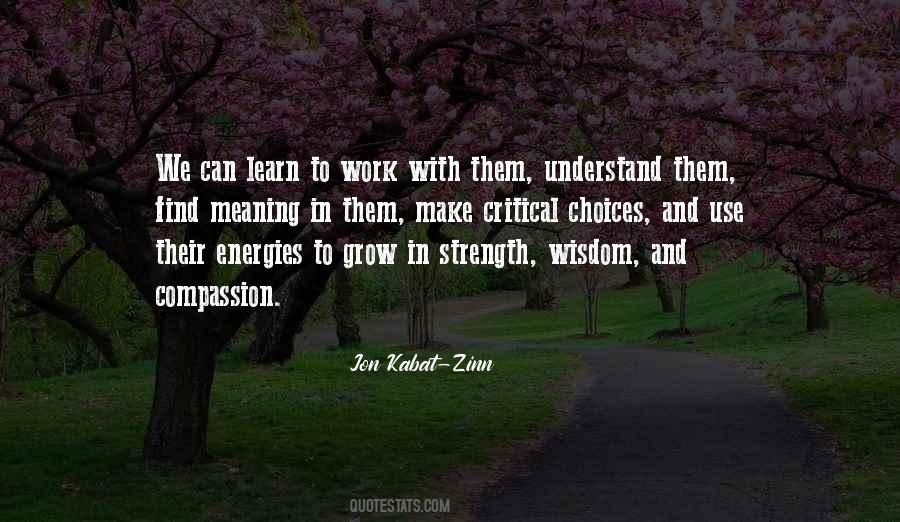 Compassion Work Quotes #848493