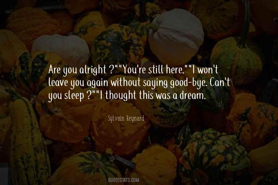 Sleep Without You Quotes #1507827