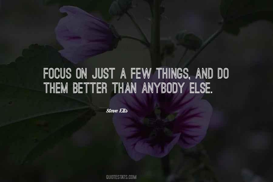 Just A Few Things Quotes #10860