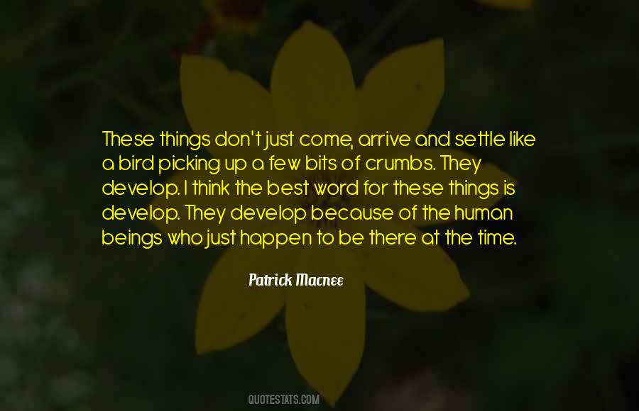 Just A Few Things Quotes #90187
