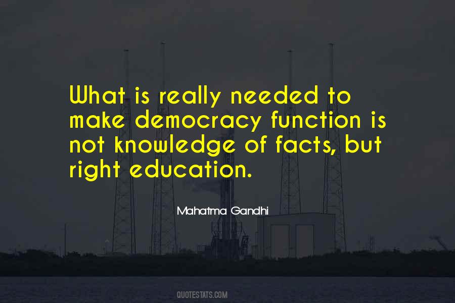 Democracy Education Quotes #1055005