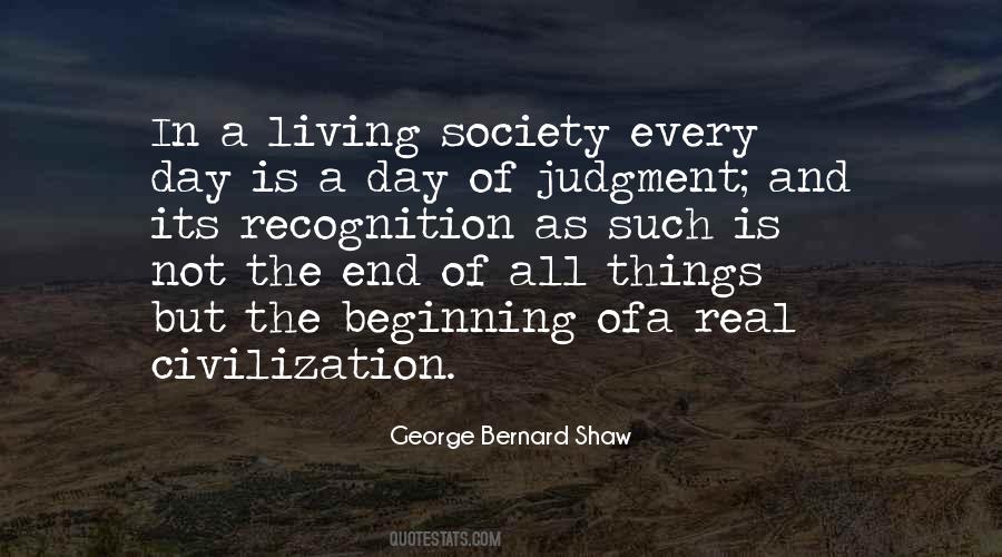 Quotes About The End Of Civilization #1028147