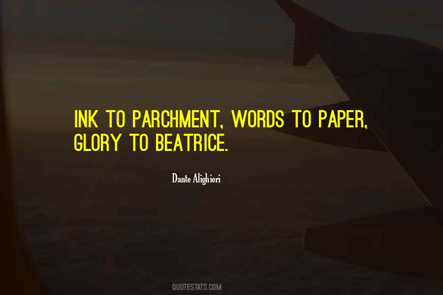 To Beatrice Quotes #294558