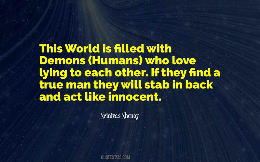 Act Like Innocent Quotes #1076511