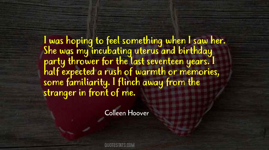 To Feel Something Quotes #1651282