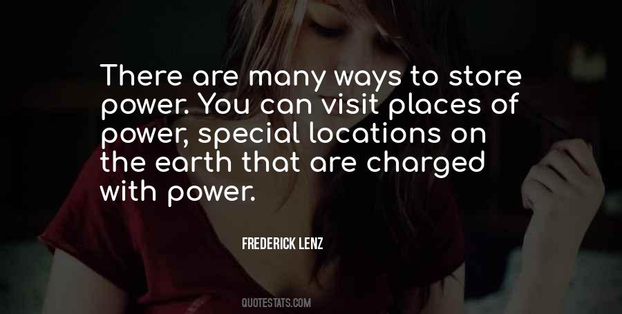 Places On Earth Quotes #466142