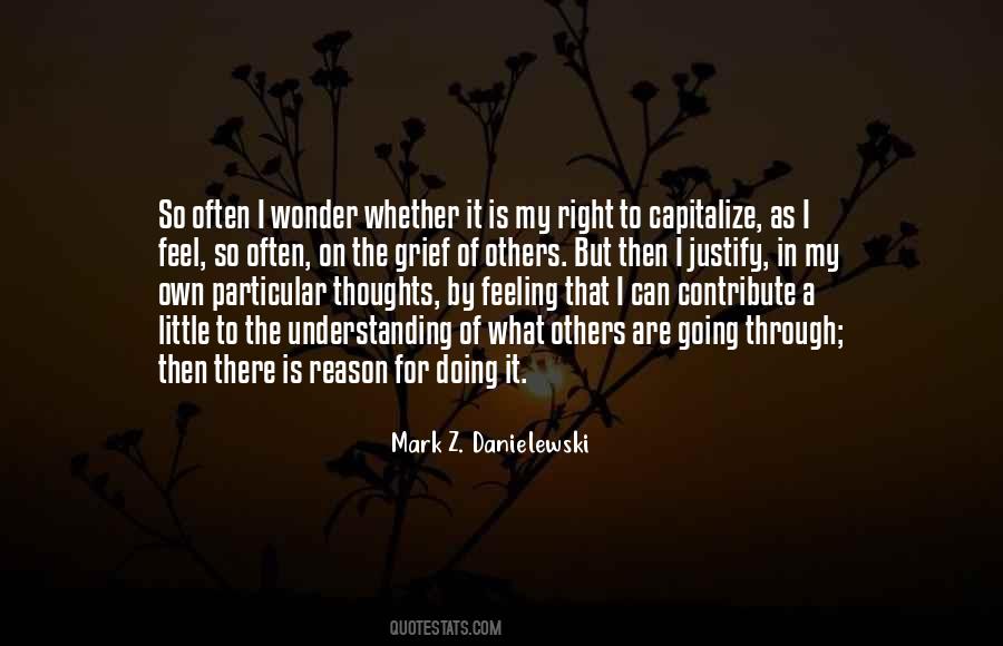Feeling Understanding Quotes #219756