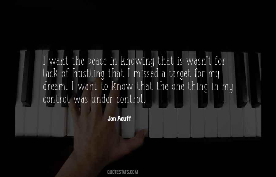 Dream Of Peace Quotes #696453