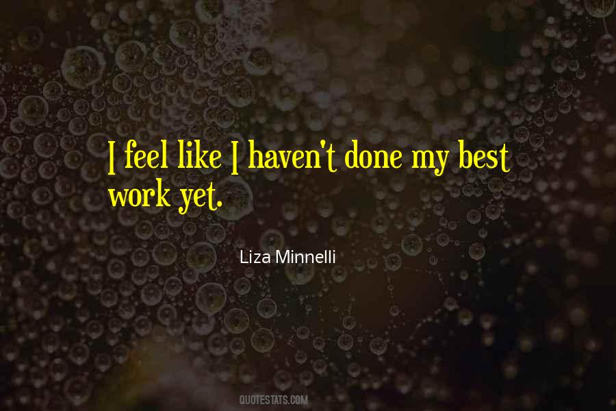 Best Work Done Quotes #1128894