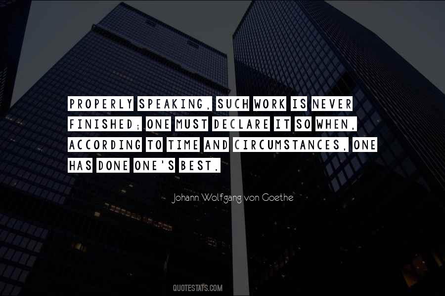 Best Work Done Quotes #1493279