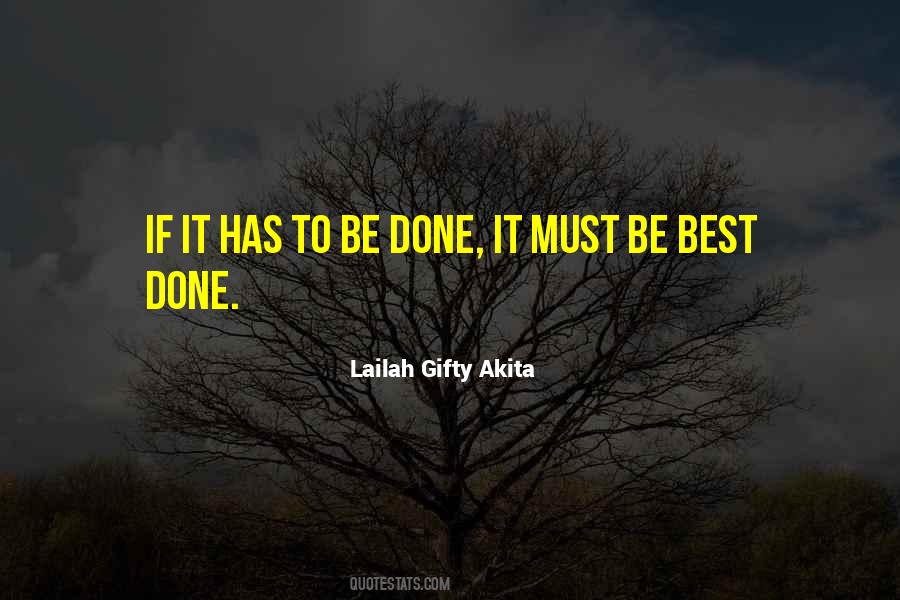 Best Work Done Quotes #24908