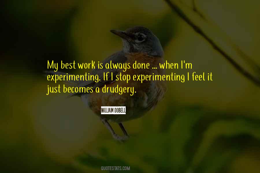 Best Work Done Quotes #514894