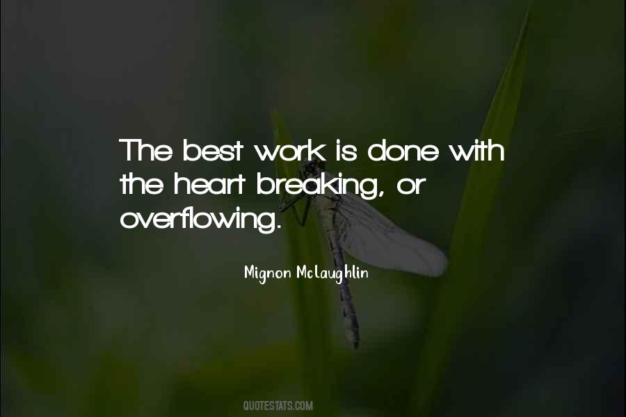 Best Work Done Quotes #637333