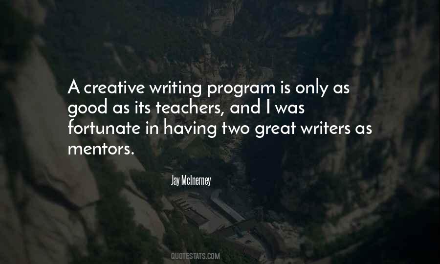 Good Creative Writing Quotes #762142