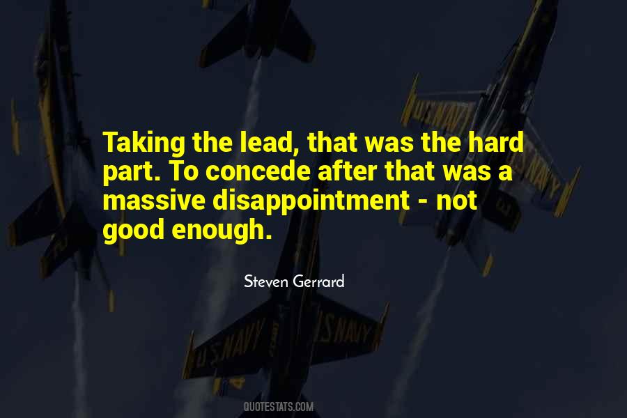 Good Lead Quotes #441639