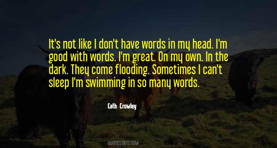 Great Swimming Quotes #905347