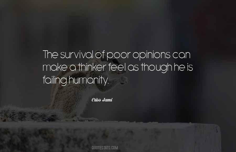 Humanity Humanity Quotes #13430