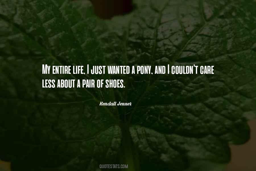 Shoes Life Quotes #1326109