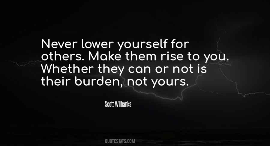 Burden To You Quotes #78392