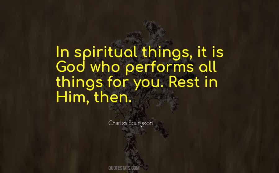 Spiritual Rest Quotes #886104