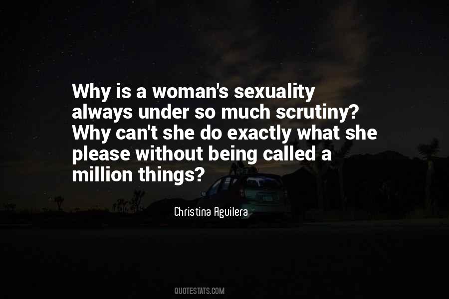 Woman Sexuality Quotes #412484