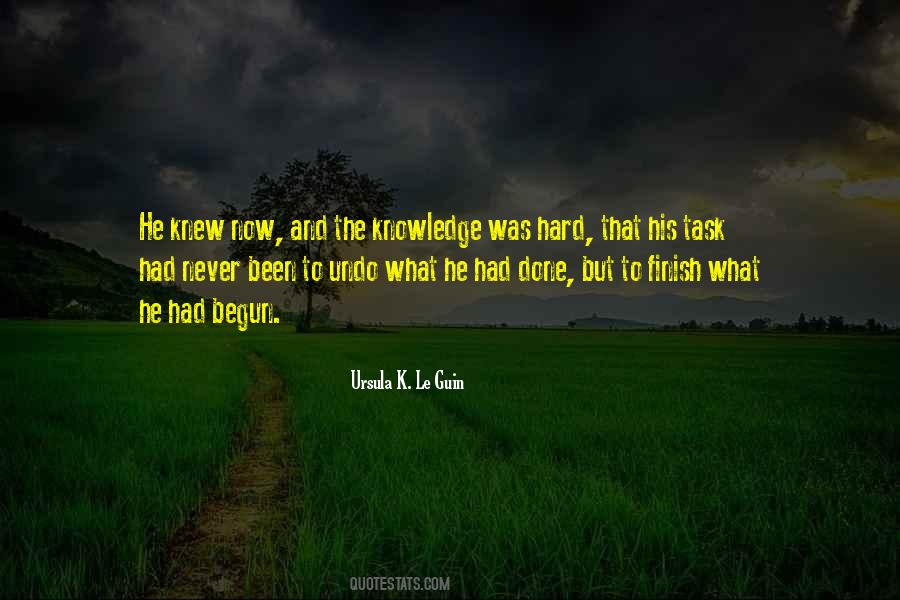 What Was Hard Quotes #1339550