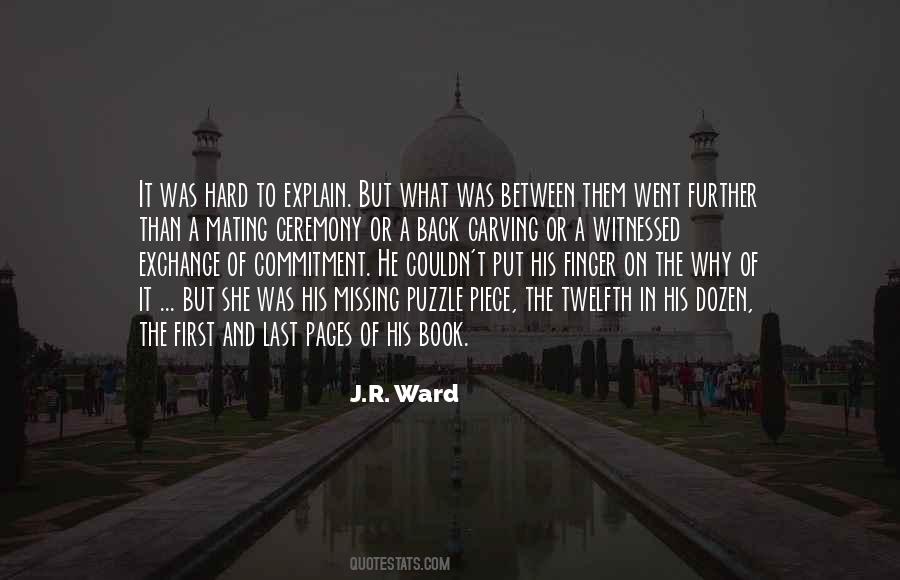 What Was Hard Quotes #1434589