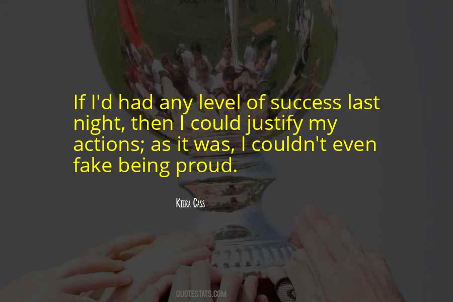 Proud Of My Success Quotes #1869365