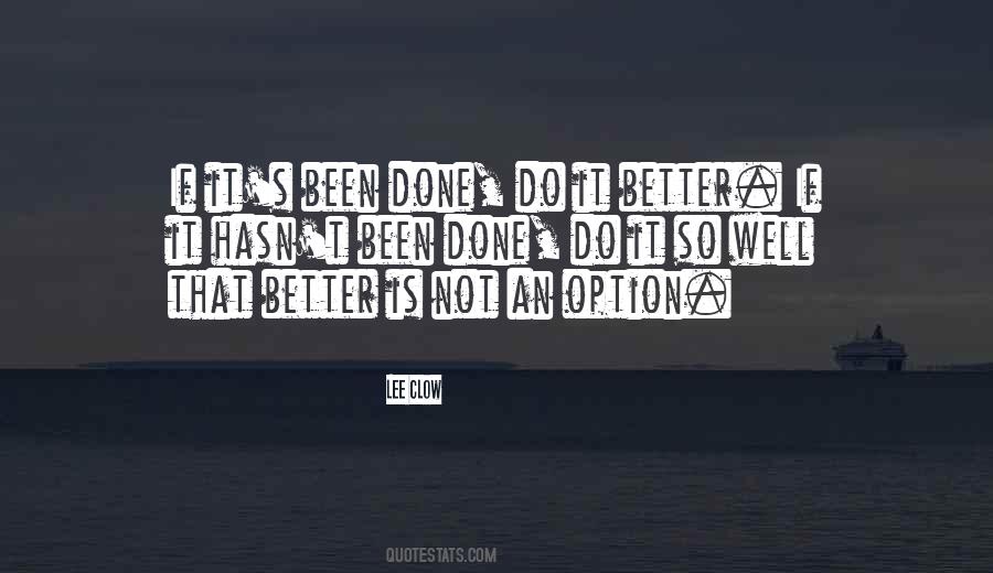 Better Option Quotes #1101257