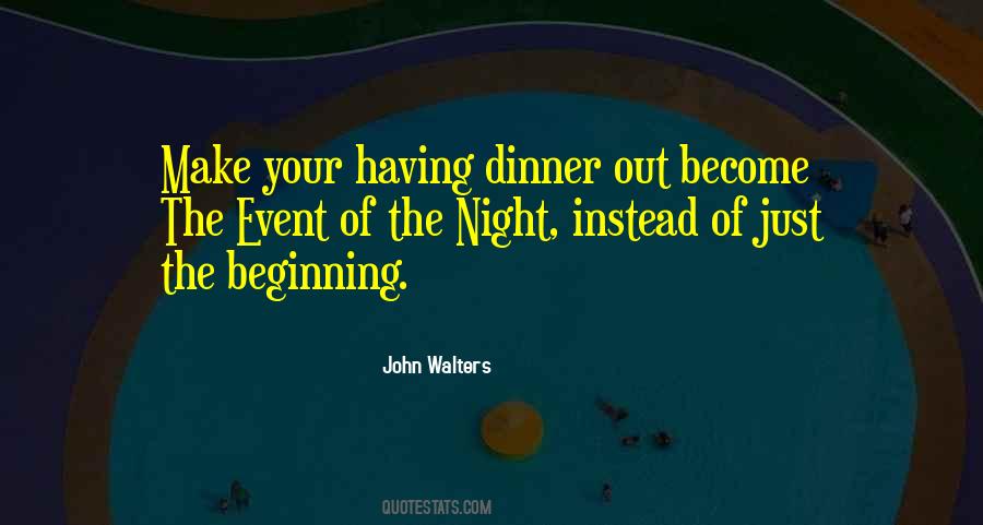 Having Dinner Quotes #154351