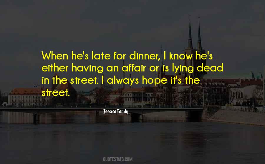 Having Dinner Quotes #527027