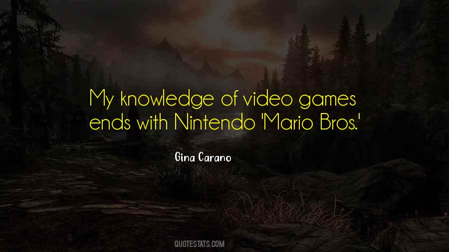 Nintendo Games Quotes #1747498