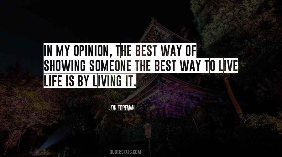 Best Living Quotes #476635