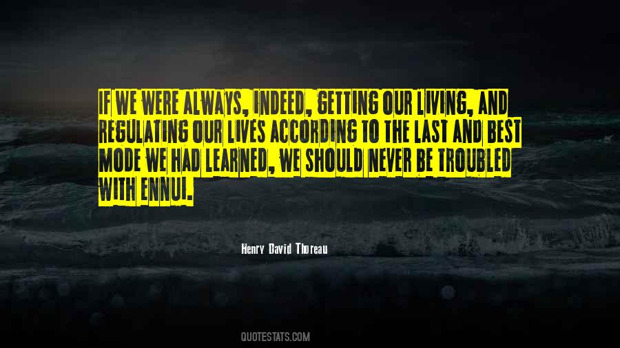 Best Living Quotes #507302