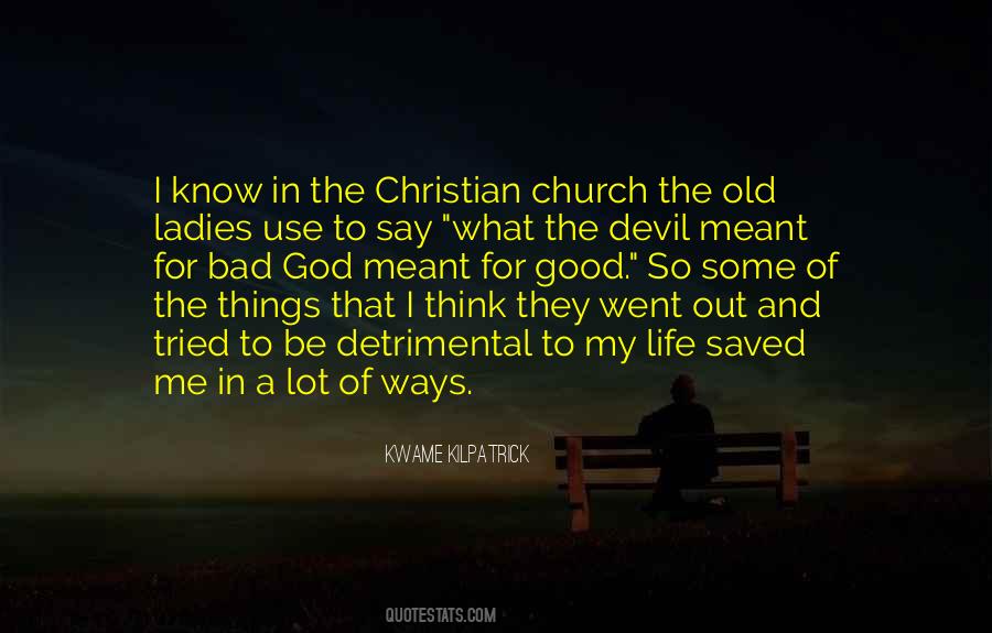 Good Devil Quotes #322169