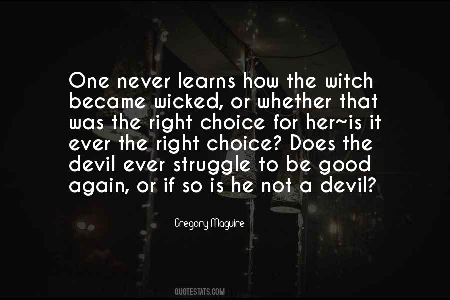 Good Devil Quotes #464894