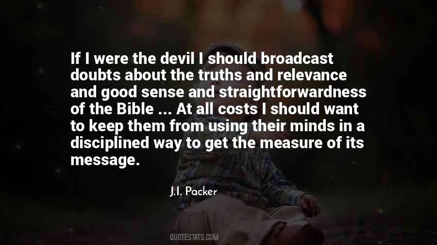 Good Devil Quotes #484460
