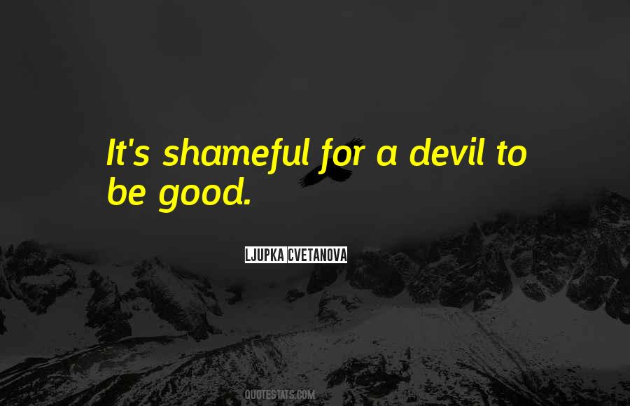 Good Devil Quotes #488201