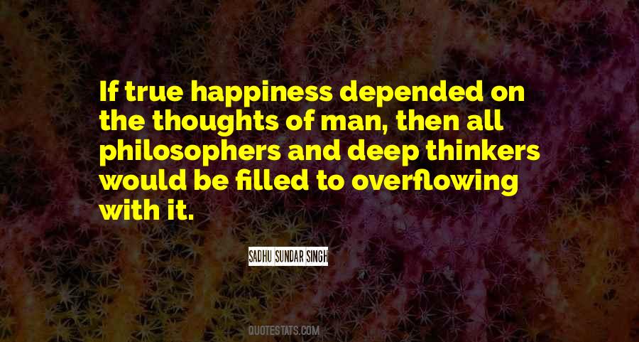 Thoughts Of Happiness Quotes #1258406