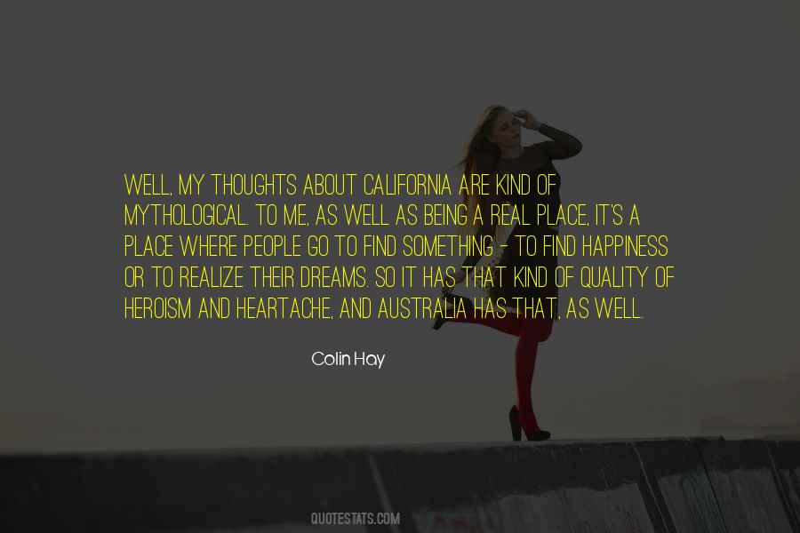 Thoughts Of Happiness Quotes #1502484