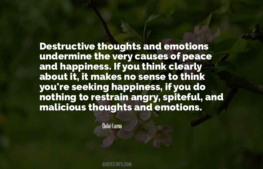 Thoughts Of Happiness Quotes #1594635
