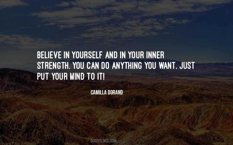 Strength In Yourself Quotes #1502652