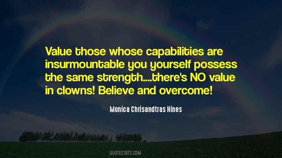 Strength In Yourself Quotes #725231