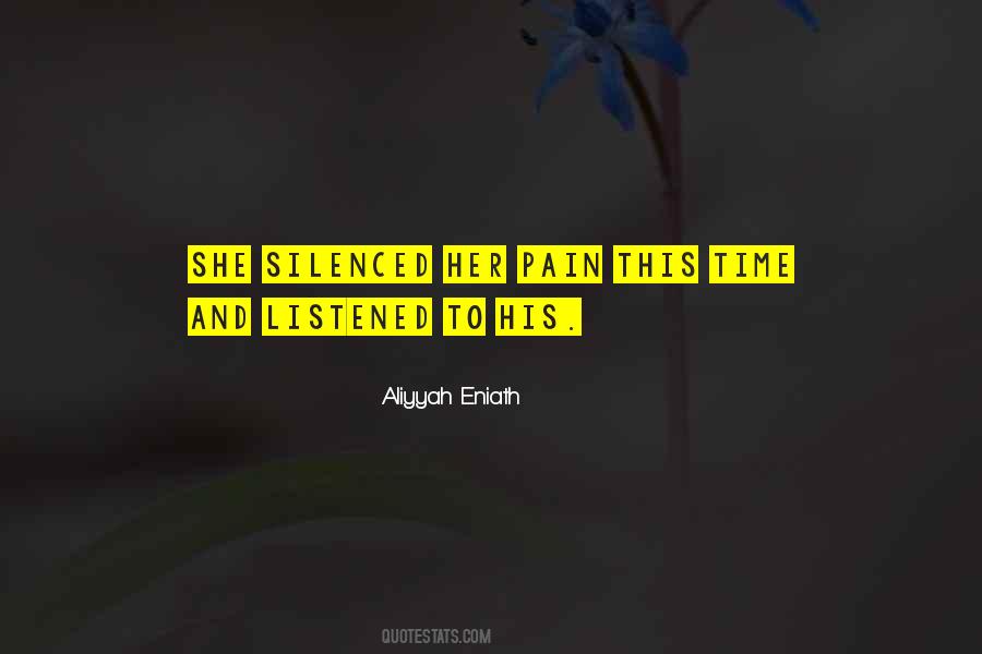 Her Pain Quotes #402996