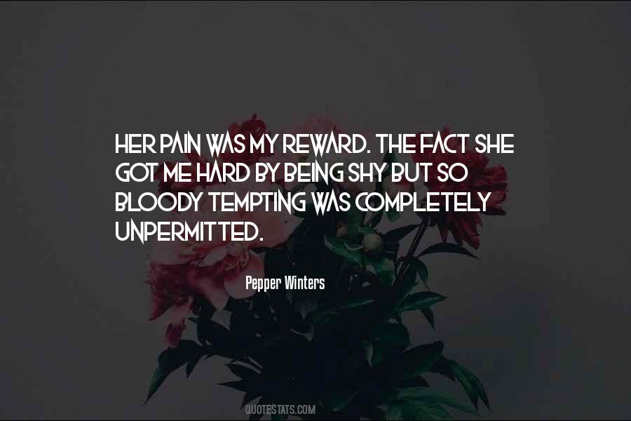 Her Pain Quotes #757041