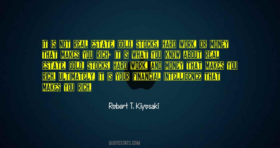 Gold Is Money Quotes #352126